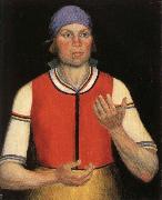 Kasimir Malevich The Working Woman oil painting reproduction